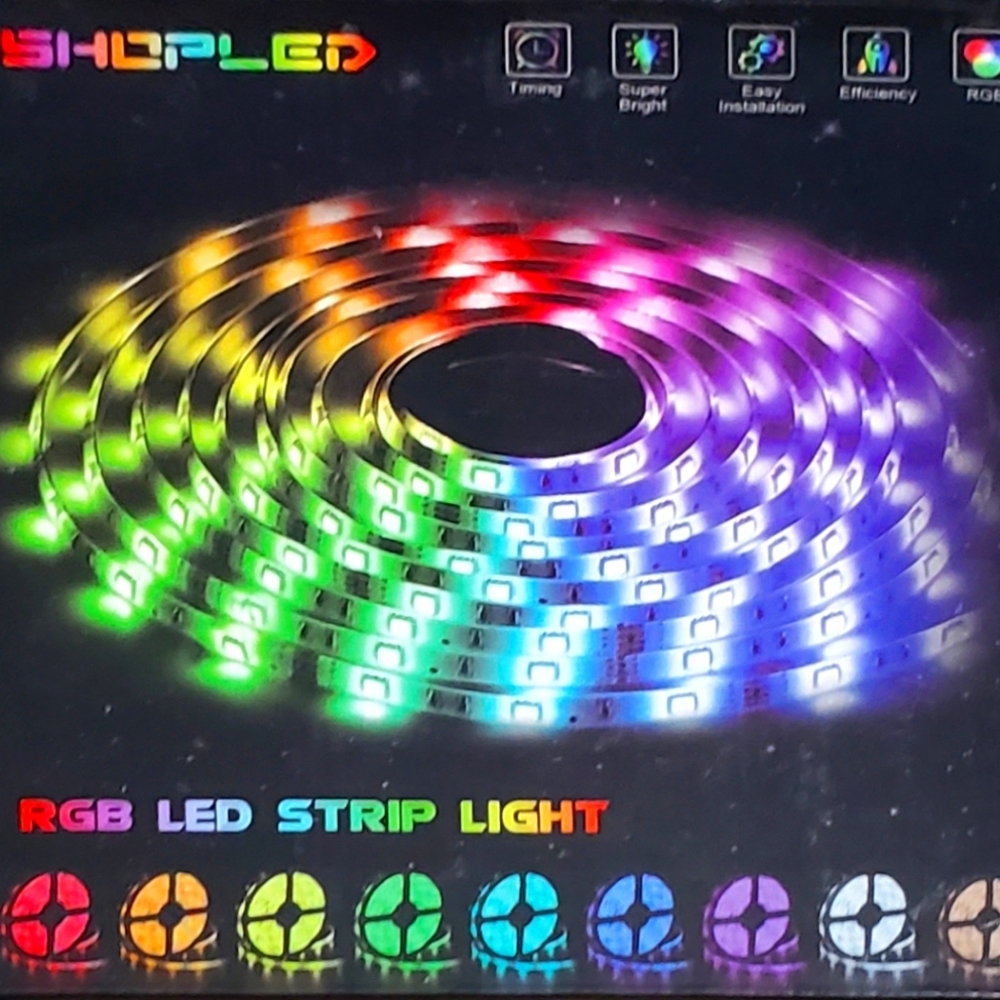LED Colorful Strip Lights